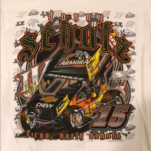 Donny Schatz hand-signed t shirt